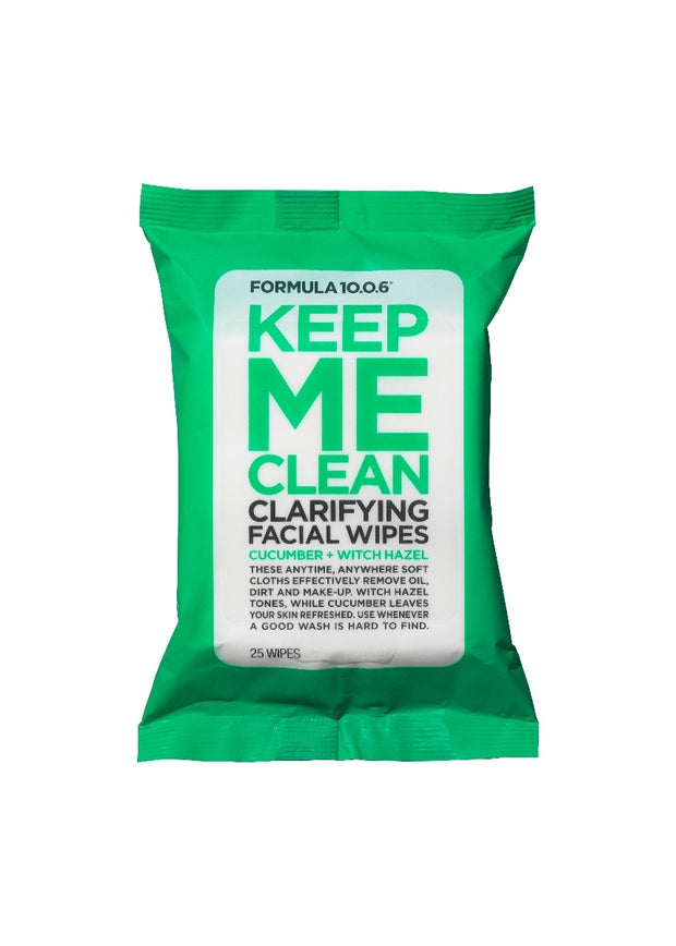 Keep Me Clean - Clarifying Facial Wipes Cucumber + Witch Hazel