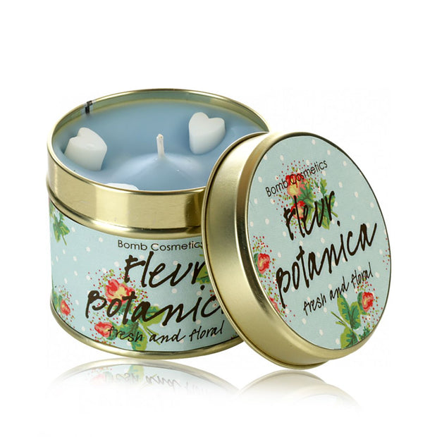 Tin Candle Fleur Botanica - Wunderoom