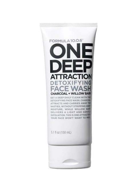 One Deep Attraction - Detoxifying Face Wash Charcoal + Willow Bark