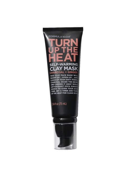 Turn Up The Heat - Self-Warming Clay Mask  Charcoal + Ginger
