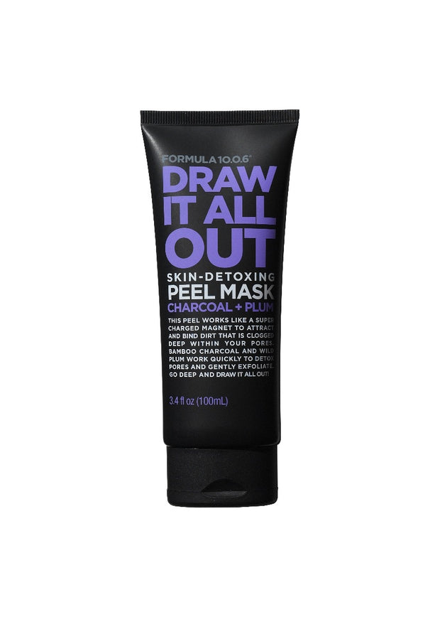 Draw It All Out - Skin-Detoxing Peel Mask  Charcoal + Plum