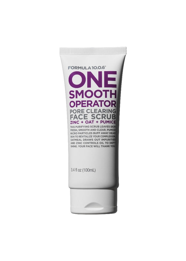 One Smooth Operator - Pore Clearing Face Scrub Zinc + Oat + Pumice