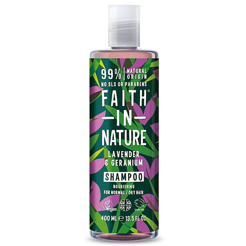 LAVENDER & GERANIUM SHAMPOO - 400ML - Wunderoom