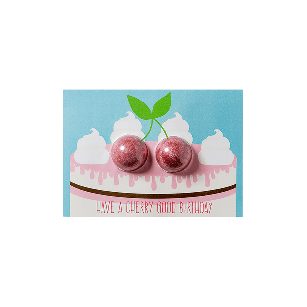 Blastercard Cherry Good Birthday Card - Wunderoom