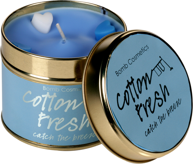 Tin Candle Cotton Fresh - Wunderoom