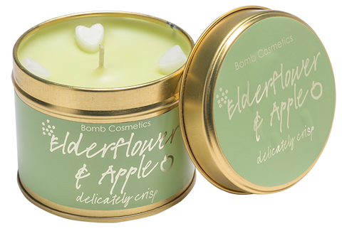 Tin Candle Elderflower & Apple - Wunderoom
