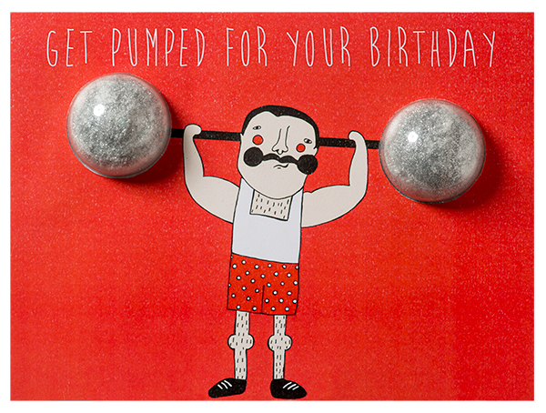 Blastercard Get Pumped For Your Birthday Card - Wunderoom