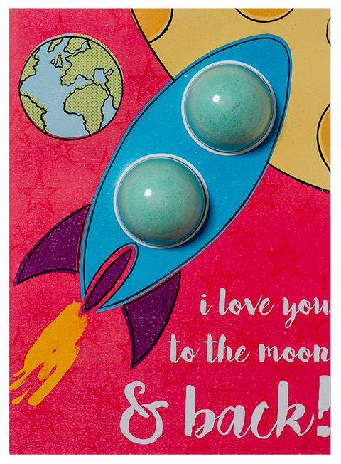 Blastercard I Love You To the Moon & Back Card - Wunderoom