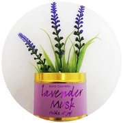Tin Candle Lavender Musk - Wunderoom