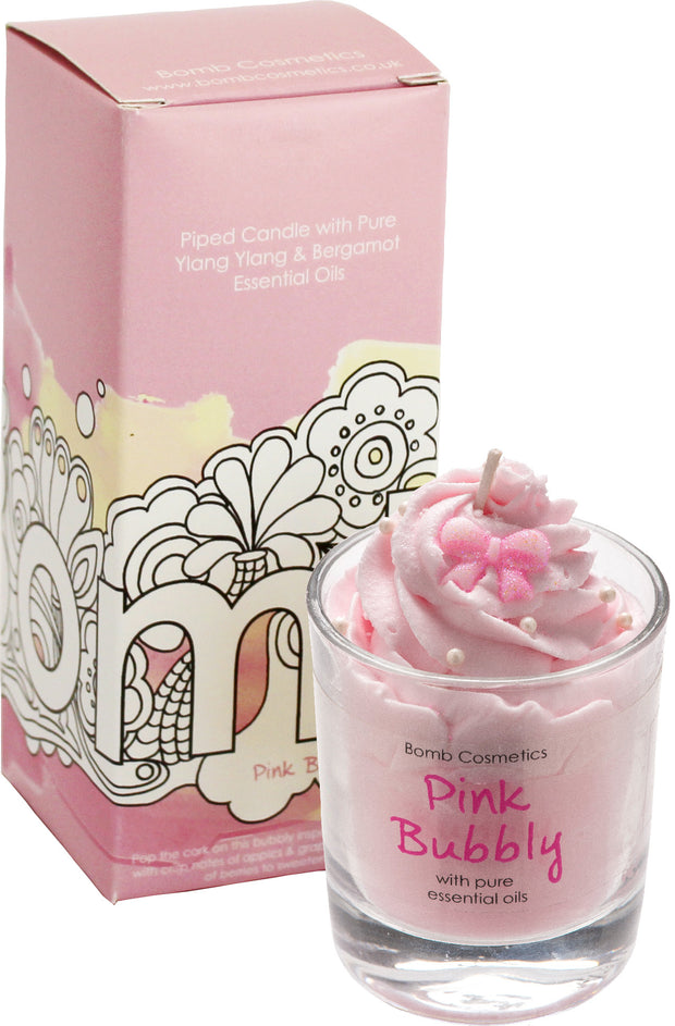 Candle Pink Bubbly - Wunderoom